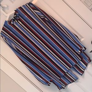 BOGO Beautiful stripe tunic top sz 12